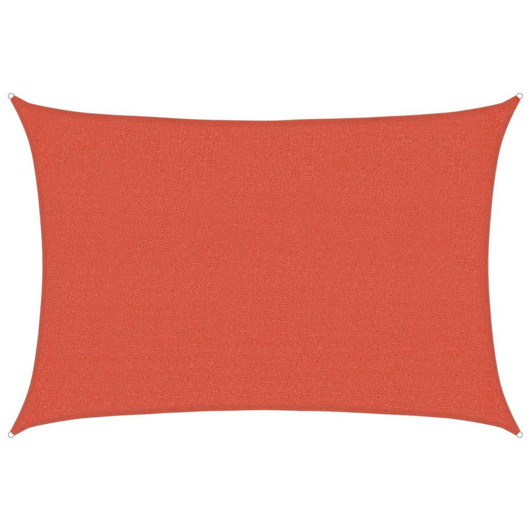 Vidaxl zonnezeil 160 g m² 2,5x4 m hdpe terracottakleurig