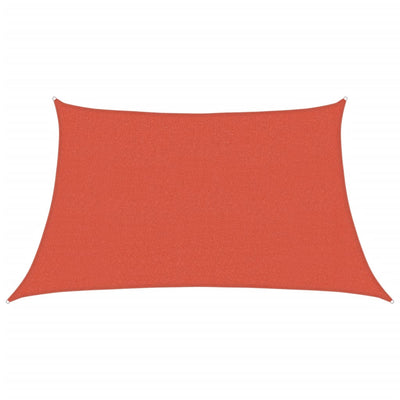 Vidaxl zonnezeil 160 g m² 3 4x2 m hdpe terracottakleurig