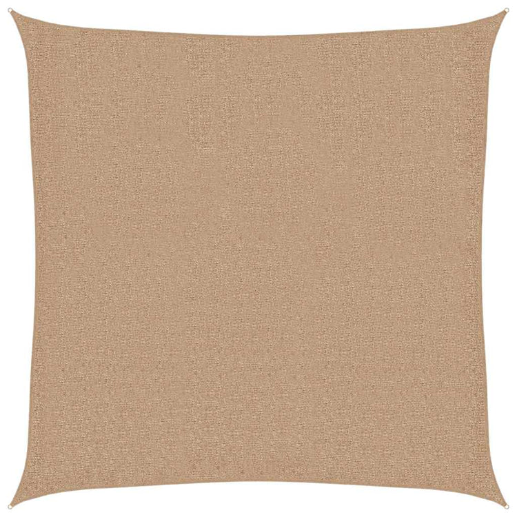 Vidaxl zonnezeil 160 g m² 3x3 m hdpe taupe