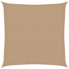 Vidaxl zonnezeil 160 g m² 7x7 m hdpe taupe