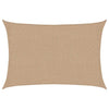 Vidaxl zonnezeil 160 g m² 2x3 m hdpe taupe