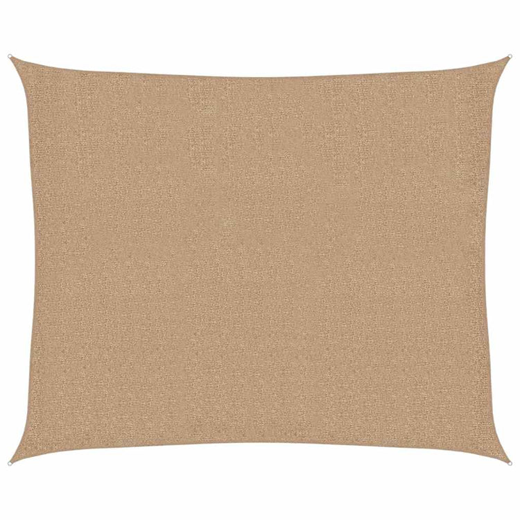 Vidaxl zonnezeil 160 g m² 2,5x3 m hdpe taupe