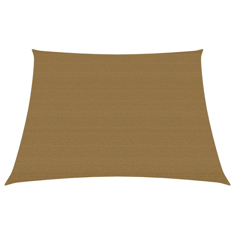 VidaXL Zonnezeil 160 g m² 4 5x4 m HDPE taupe