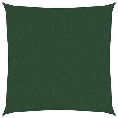 Vidaxl zonnezeil 160 g m² 4x4 m hdpe donkergroen