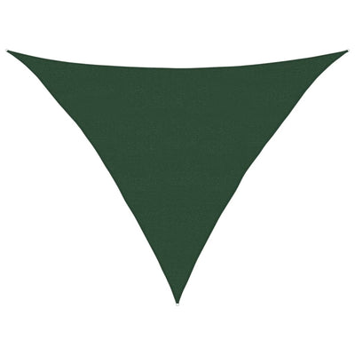 Vidaxl zonnezeil 160 g m² 5x5x6 m hdpe donkergroen