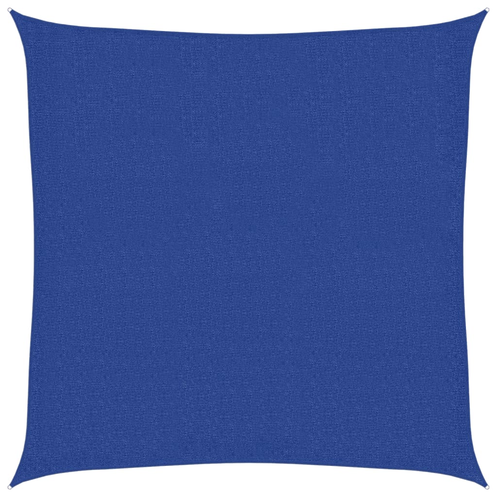 Vidaxl zonnezeil 160 g m² 2x2 m hdpe blauw