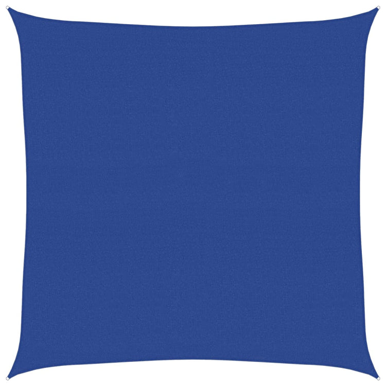 Vidaxl zonnezeil 160 g m² vierkant 4x4 m hdpe blauw