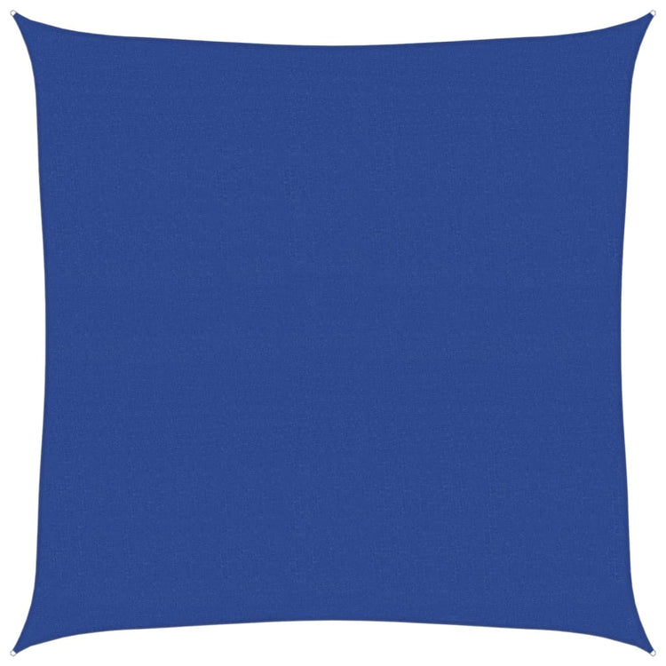 Vidaxl zonnezeil 160 g m² vierkant 7x7 m hdpe blauw