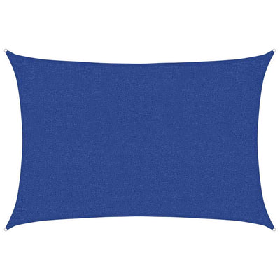 Vidaxl zonnezeil 160 g m² 2x2,5 m hdpe blauw