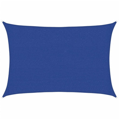 Vidaxl zonnezeil 160 g m² 2,5x3,5 m hdpe blauw