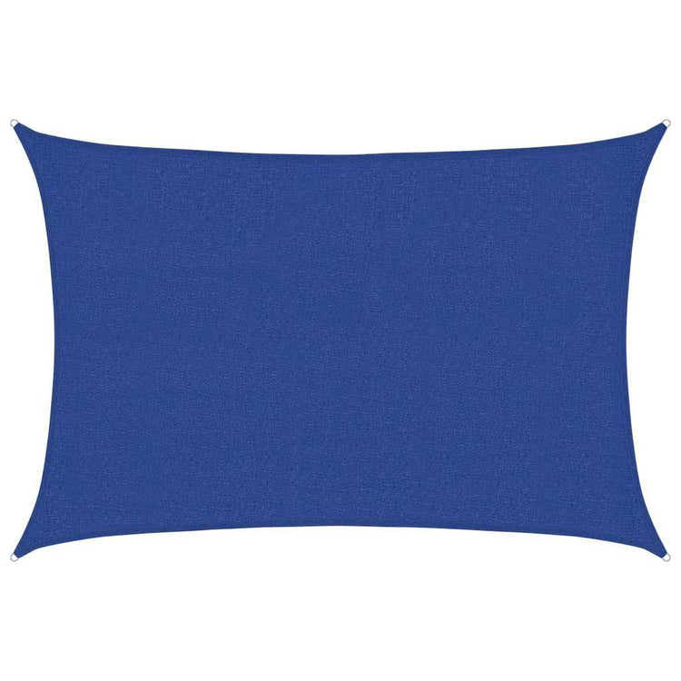 Vidaxl zonnezeil 160 g m² 2,5x4 m hdpe blauw