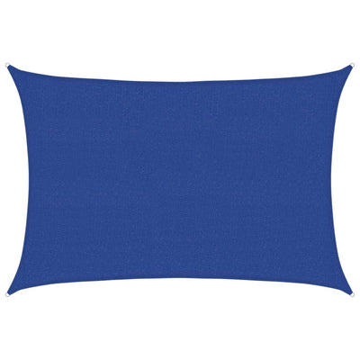 Vidaxl zonnezeil 160 g m² 2,5x4 m hdpe blauw