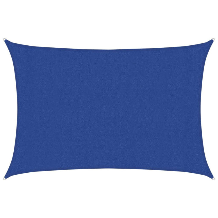 Vidaxl zonnezeil 160 g m² rechthoekig 3x5 m hdpe blauw