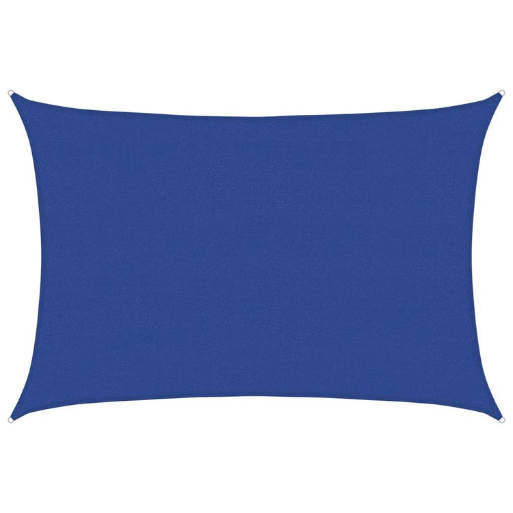 Vidaxl zonnezeil 160 g m² rechthoekig 4x5 m hdpe blauw