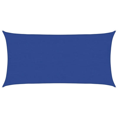 Vidaxl zonnezeil 160 g m² rechthoekig 4x7 m hdpe blauw