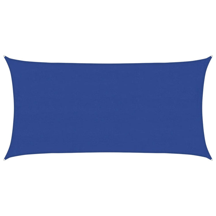 Vidaxl zonnezeil 160 g m² rechthoekig 4x7 m hdpe blauw