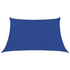 Vidaxl zonnezeil 160 g m² 3 4x2 m hdpe blauw