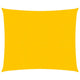 VidaXL Zonnezeil 160 g m² 2x2 m HDPE geel