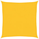 Vidaxl zonnezeil 160 g m² 2,5x2,5 m hdpe geel - afbeelding 2