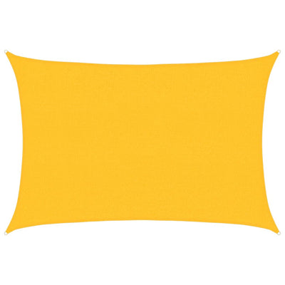 Vidaxl zonnezeil 160 g m² 2,5x4 m hdpe geel