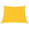 Vidaxl zonnezeil 160 g m² trapezium 4 5x3 m hdpe geel