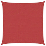 Vidaxl zonnezeil 160 g m² 7x7 m hdpe rood - afbeelding 2
