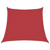 Vidaxl zonnezeil 160 g m² 3 4x3 m hdpe rood