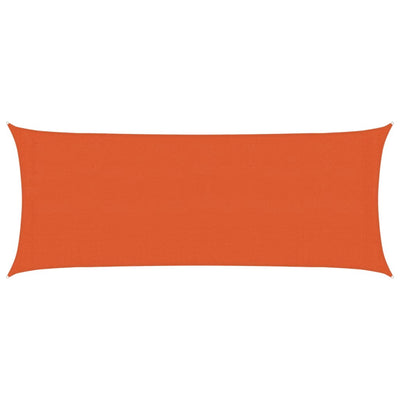 Vidaxl zonnezeil 160 g m² 2x5 m hdpe oranje