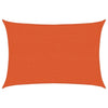 Vidaxl zonnezeil 160 g m² 2,5x4 m hdpe oranje