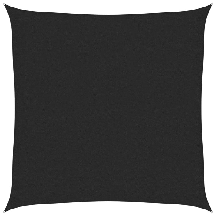 Vidaxl zonnezeil 160 g m² 2x2 m hdpe zwart