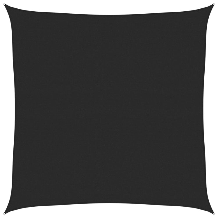 Vidaxl zonnezeil 160 g m² 4x4 m hdpe zwart