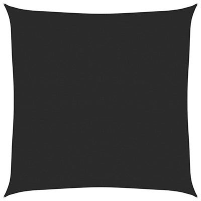 Vidaxl zonnezeil 160 g m² 4x4 m hdpe zwart