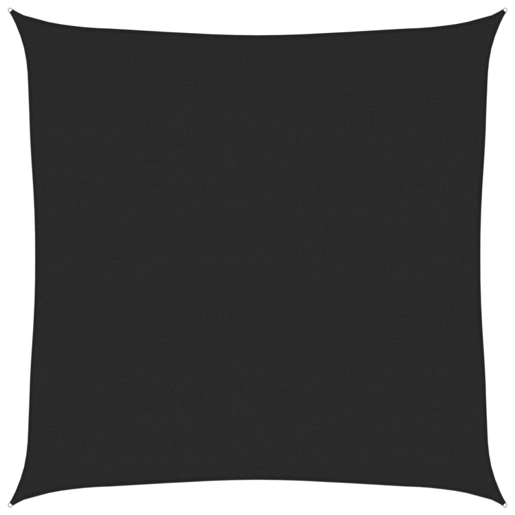 Vidaxl zonnezeil 160 g m² 5x5 m hdpe zwart