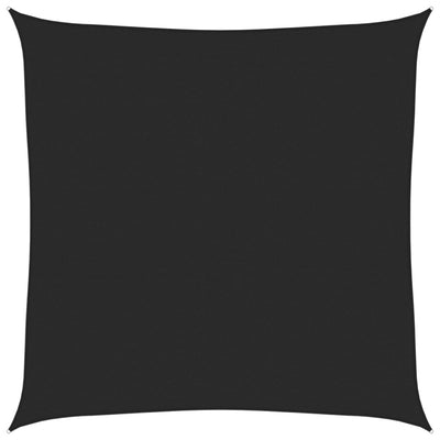 Vidaxl zonnezeil 160 g m² 5x5 m hdpe zwart
