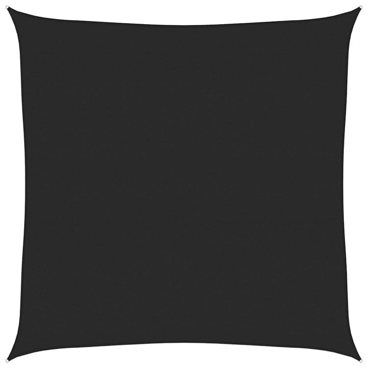Vidaxl zonnezeil 160 g m² 6x6 m hdpe zwart