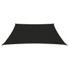 VidaXL Zonnezeil 160 g m² 6x6 m HDPE zwart
