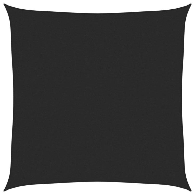 Vidaxl zonnezeil 160 g m² 7x7 m hdpe zwart