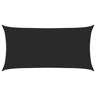 Vidaxl zonnezeil 160 g m² 3x6 m hdpe zwart