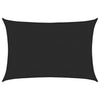 Vidaxl zonnezeil 160 g m² 5x6 m hdpe zwart