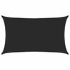 Vidaxl zonnezeil 160 g m² 5x8 m hdpe zwart