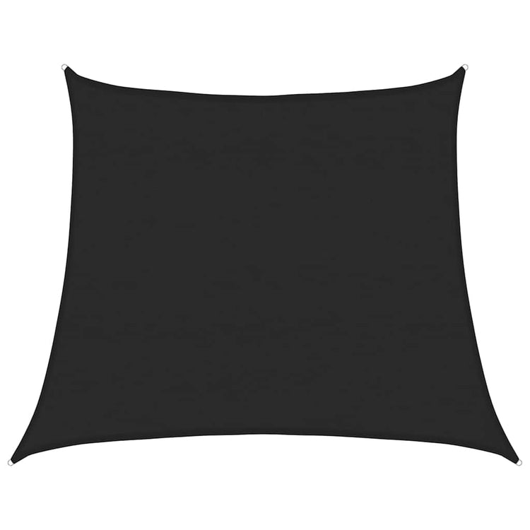 Vidaxl zonnezeil 160 g m² trapezium 4 5x4 m hdpe zwart