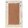 Vidaxl spiegel 80x50 cm massief mangohout wit