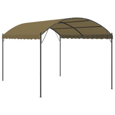 Vidaxl prieel 180 g m² 4x3x2,6 m taupe