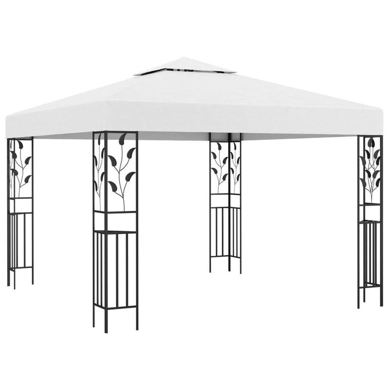Vidaxl prieel 180 g m² 3x3 m wit