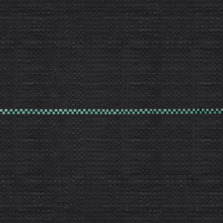 Vidaxl worteldoek 1x25 m pp zwart