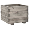 VidaXL Plantenbak 50x50x40 cm massief grenenhout