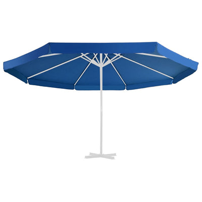 Vidaxl vervangingsdoek voor parasol 515 cm azuurblauw