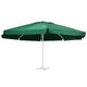 Vidaxl vervangingsdoek voor parasol 600 cm groen
