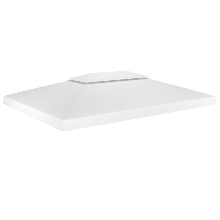 Vidaxl prieeldak 2-laags 310 g m² 4x3 m wit