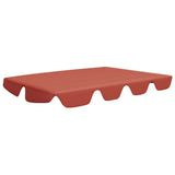 Vidaxl vervangingsluifel schommelbank 188 168x145 110 cm terracotta - afbeelding 2
